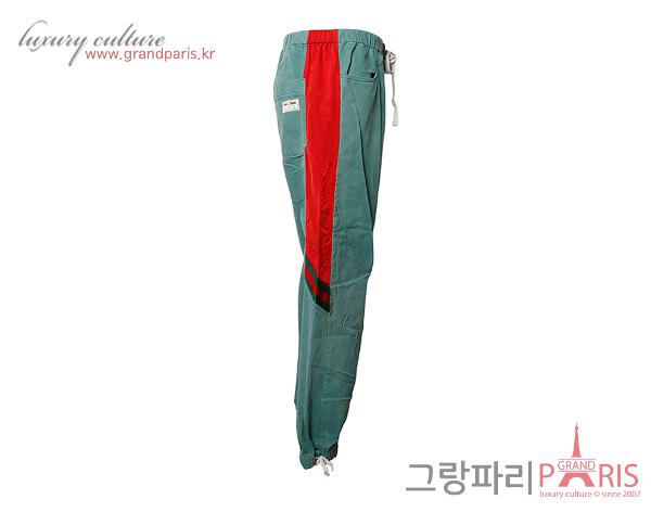 구찌 그린카키 면바지 50
