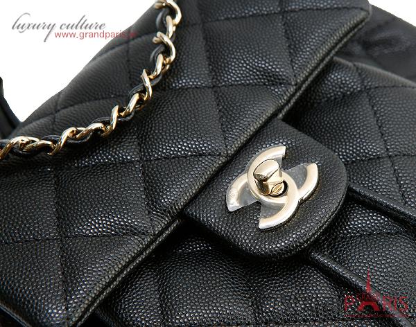 샤넬 어반 스피릿 백팩 스몰 블랙 샴페인골드