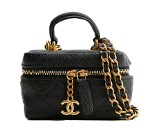 샤넬 미니 베니티 크로스백 블랙 캐비어 보러가기