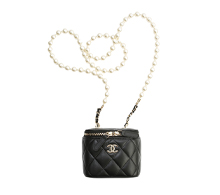 샤넬 진주 체인 미니 코스메틱 케이스 블랙 샴페인골드 보러가기