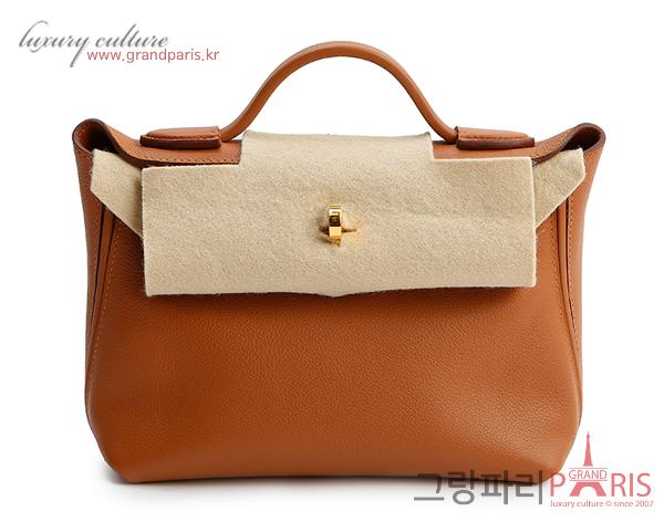 에르메스 2424 백 골드 금장 21 Z