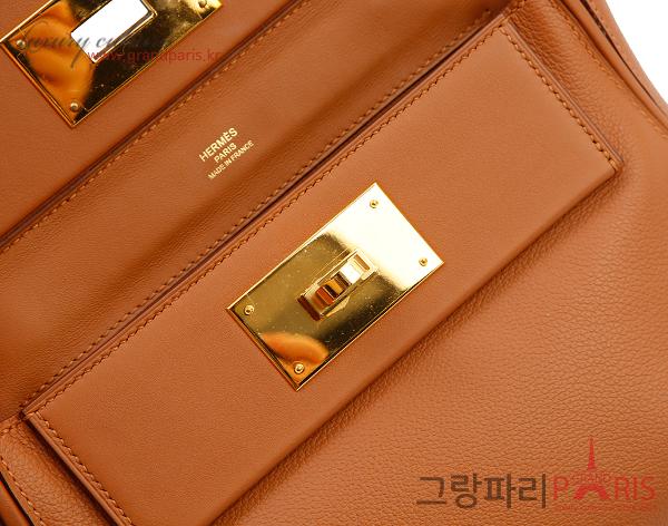 에르메스 2424 백 골드 금장 21 Z