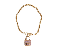 에르메스 Amulettes 콘스탄스 브레이슬릿 핑크 사파이어 보러가기