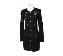 샤넬 코튼 니트 드레스 블랙 38 보러가기