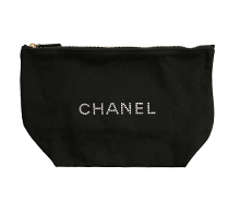 샤넬 CHANEL 큐빅 장식 파우치 블랙 보러가기