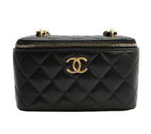 샤넬 베니티 블랙 금장 보러가기