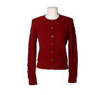 샤넬 캐시미어 가디건 버건디 38 보러가기