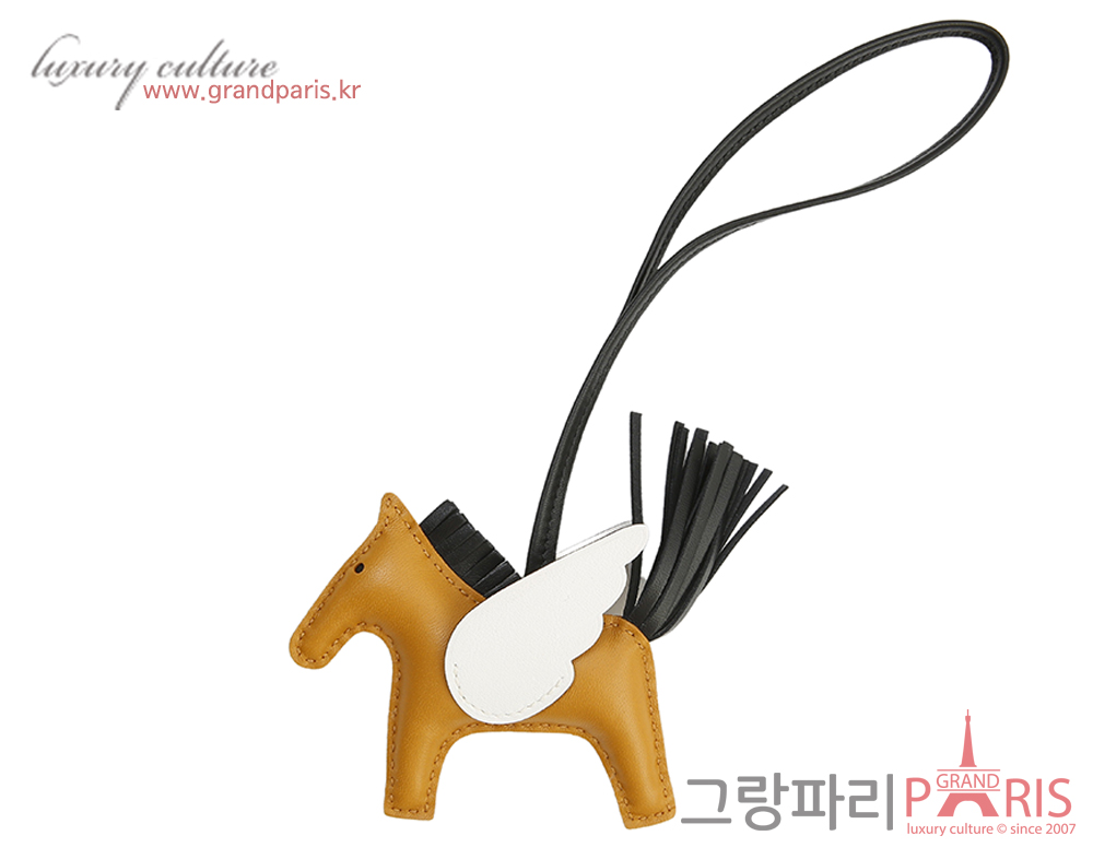 에르메스 페가수스 로데오 PM 세잠 블랙 화이트