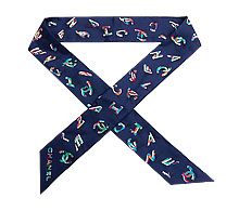 샤넬 아이콘 트윌리 네이비 보러가기