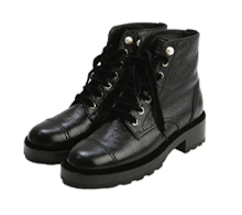 샤넬 CC로고 레이스업 앵클 부츠 37 1/2 보러가기