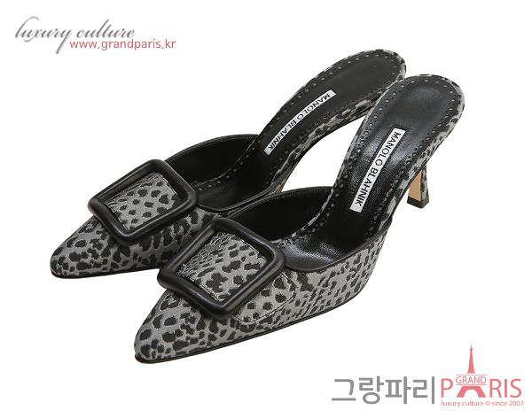 마놀로블라닉 뮬 그레이 36 1/2