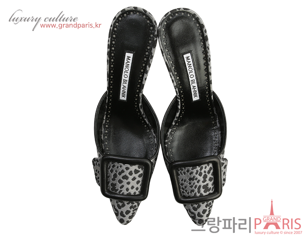 마놀로블라닉 뮬 그레이 36 1/2