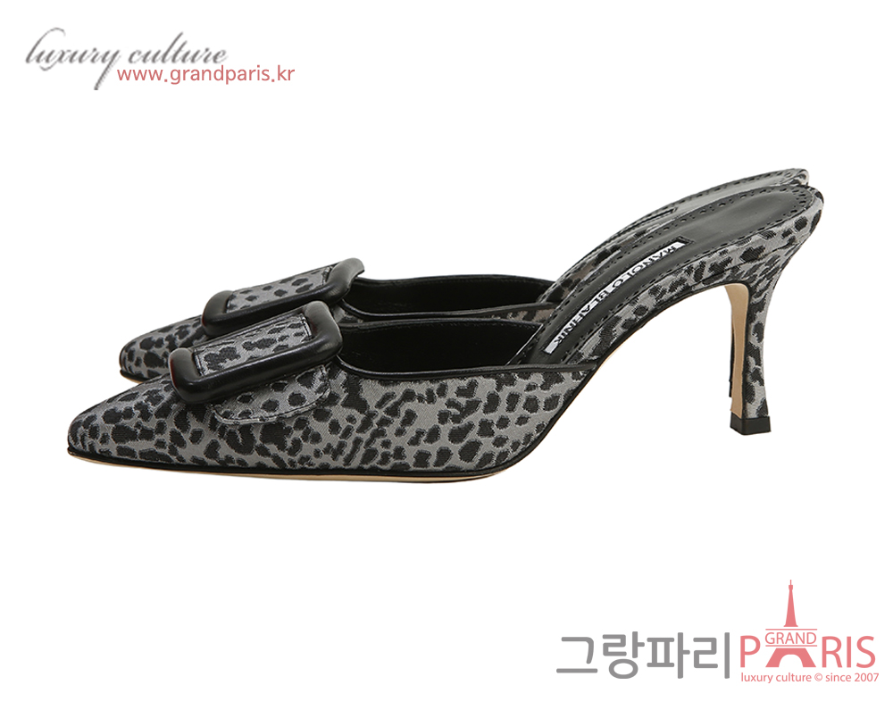 마놀로블라닉 뮬 그레이 36 1/2