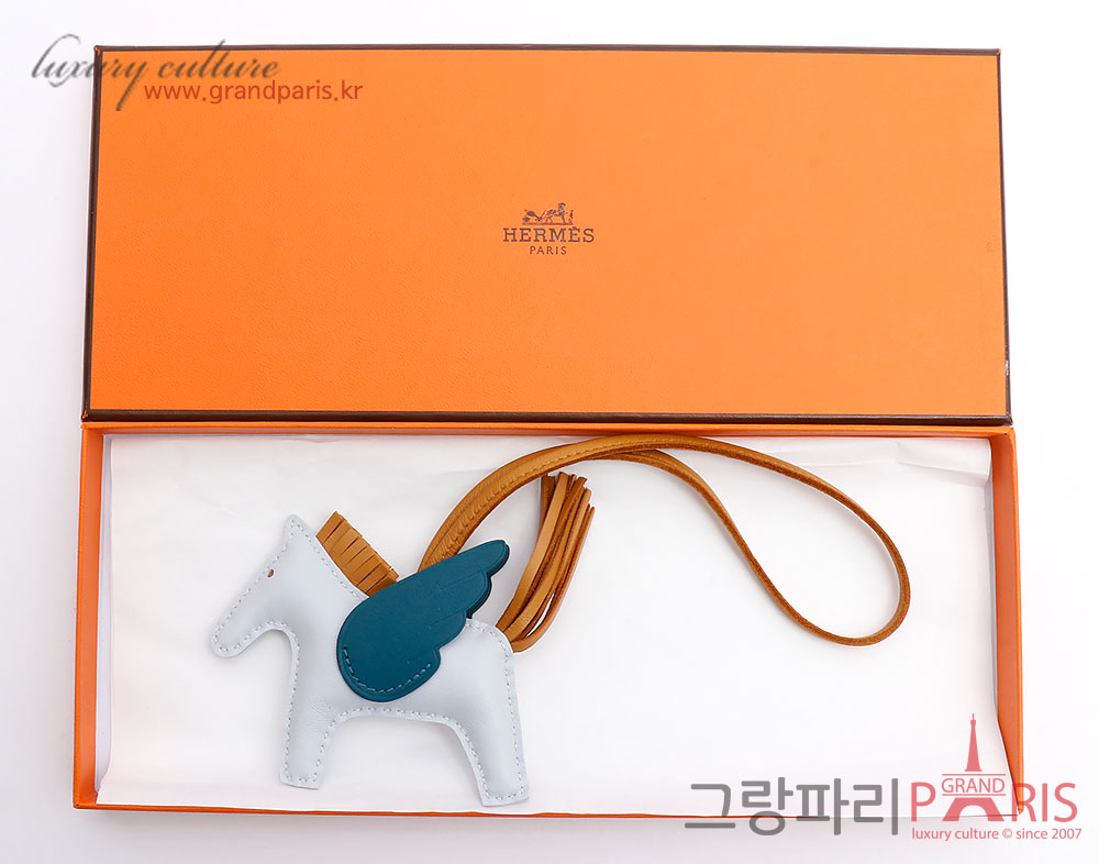 에르메스 페가수스 로데오 PM 블루 브룸 세잠 베르트 보스포어