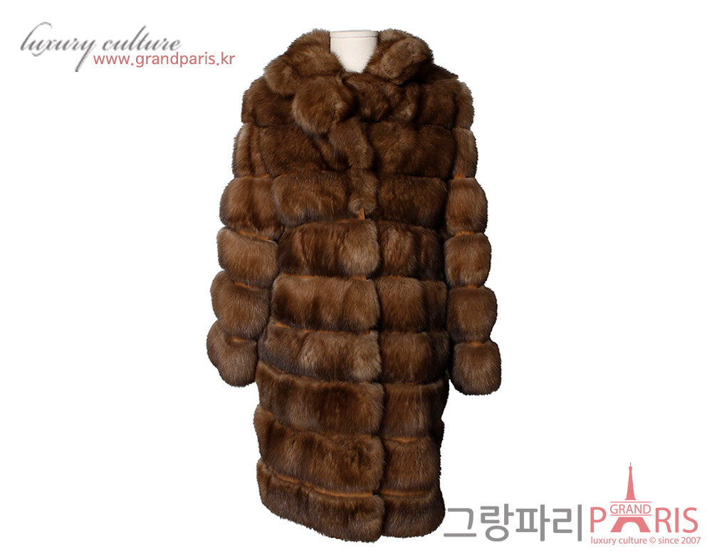 캐티랭 세이블 코트 3웨이