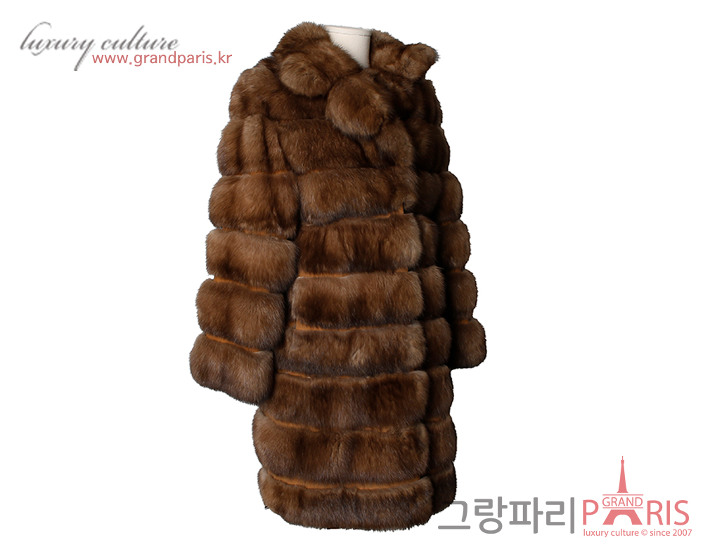 캐티랭 세이블 코트 3웨이