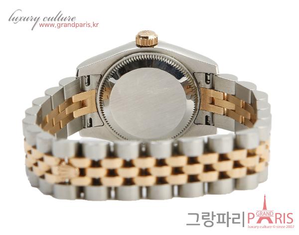 로렉스 레이디 데이저스트 26mm 10p 로즈골드 콤비