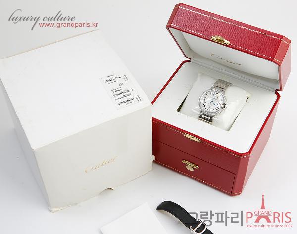 까르띠에 발롱블루 드 까르띠에 워치 36mm 화이트골드 다이아몬드