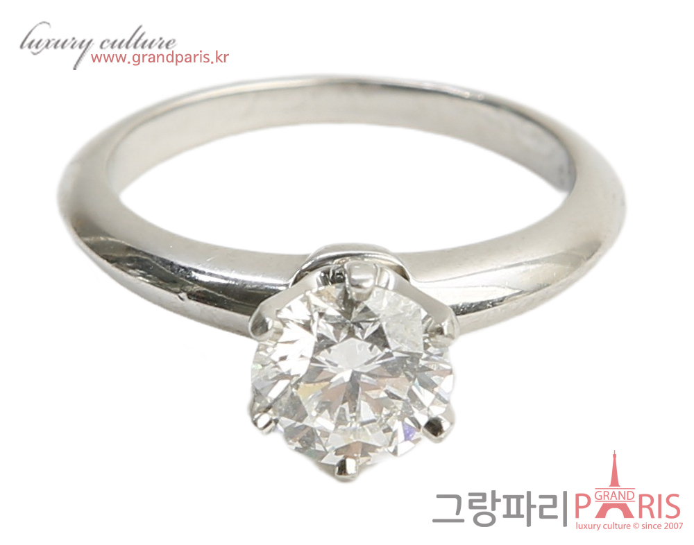 티파니앤코 티파니 세팅 웨딩 링 0.94ct 5.5