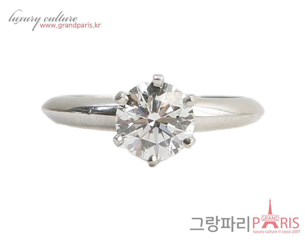 티파니앤코 티파니 세팅 웨딩 링 0.94ct 5.5