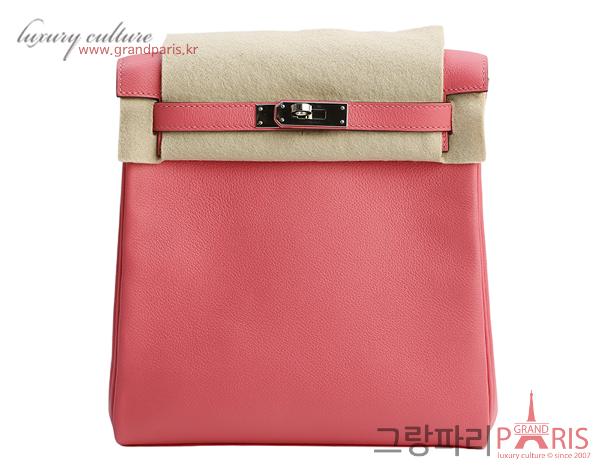 에르메스 켈리 아도 로즈 아잘레 은장 Z