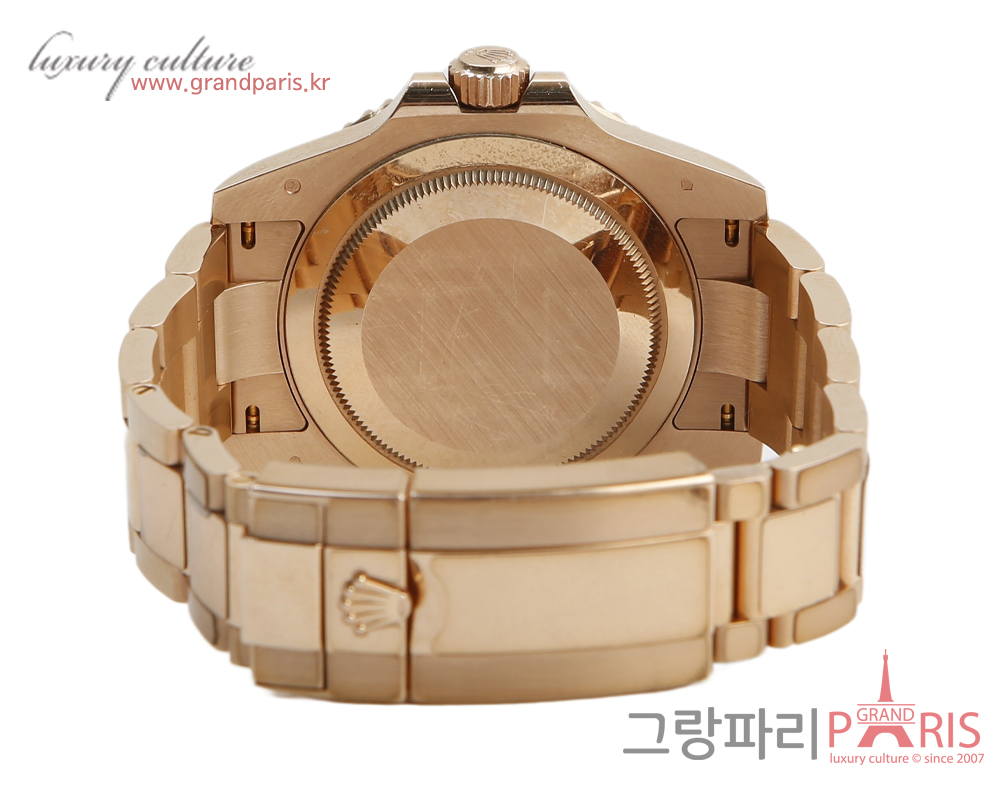 로렉스 GMT 마스터 II 오이스터 40mm 로즈골드 126715CHNR