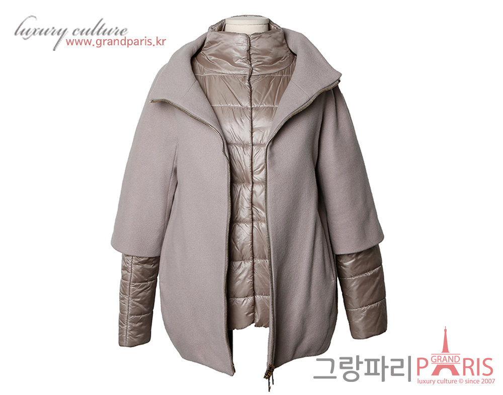 에르노 패딩 재킷 라이트 그레이 40