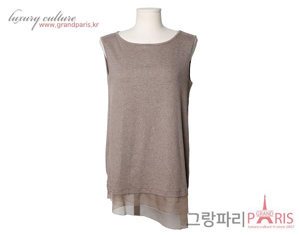 파비아나 필리피 슬리브리스 탑 오트밀 베이지