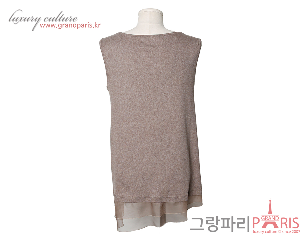 파비아나 필리피 슬리브리스 탑 오트밀 베이지