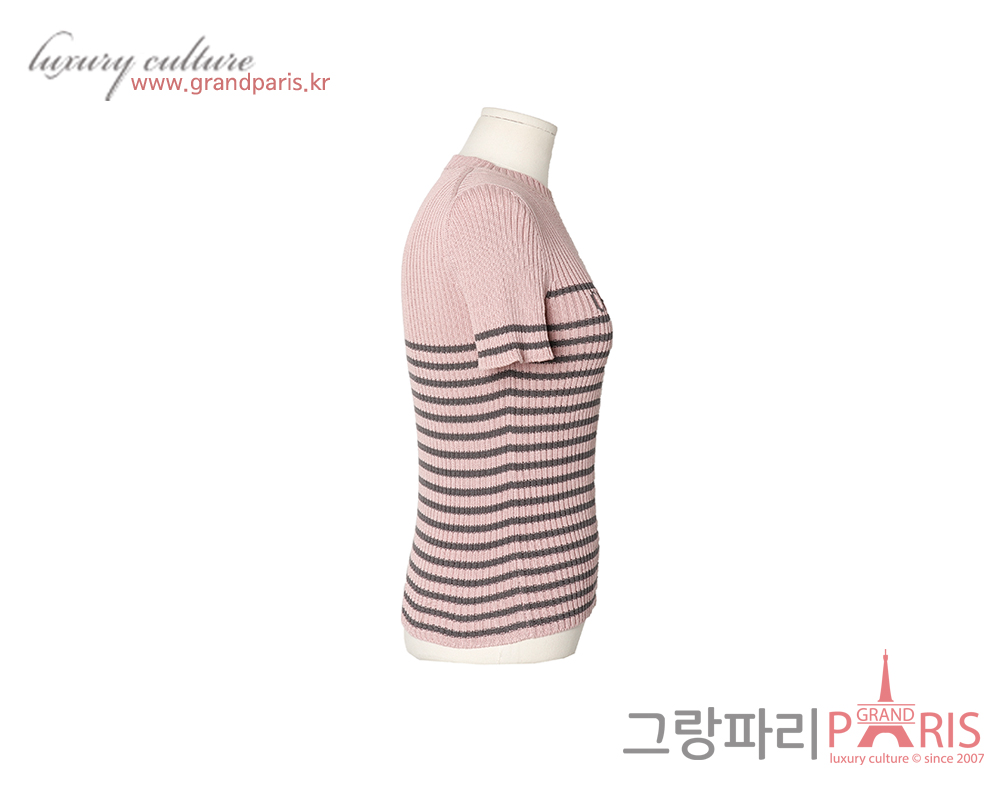 디올 리비에라 코튼 니트 핑크 38