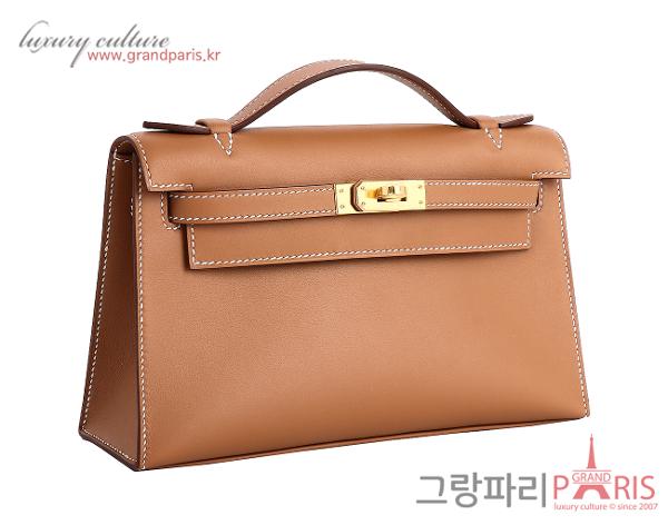 에르메스 켈리 포쉐트 골드 금장 B 