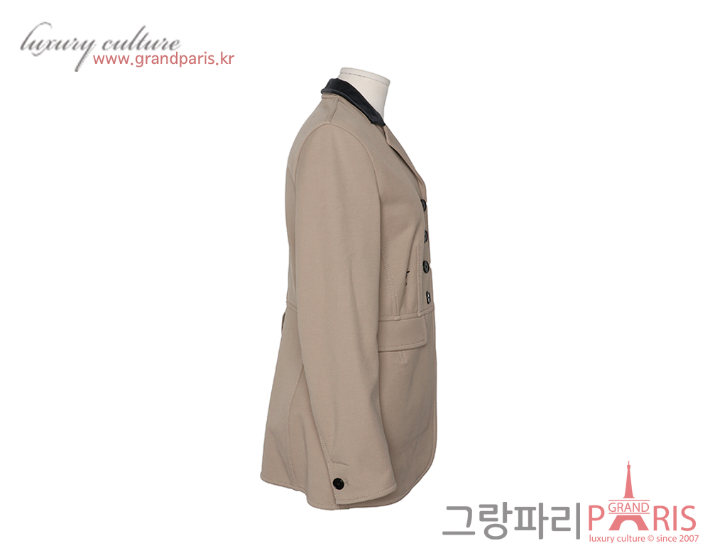 디올 개버딘 재킷 베이지 38