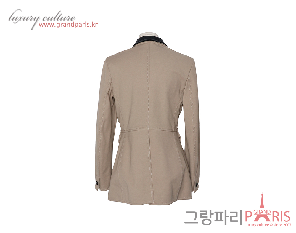 디올 개버딘 재킷 베이지 38