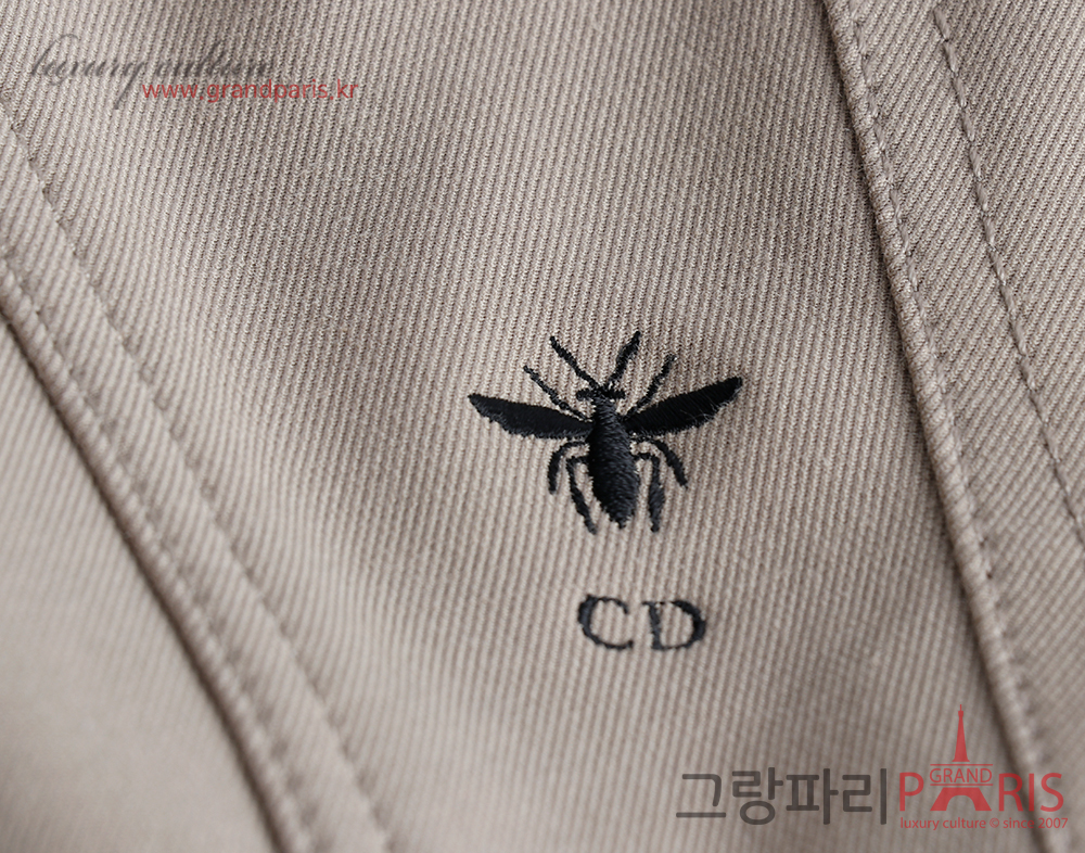 디올 개버딘 재킷 베이지 38