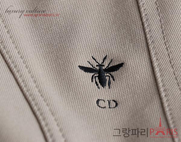 디올 개버딘 재킷 베이지 38