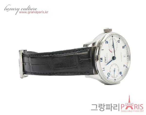 IWC 포르투기저 세븐데이즈 블루핸즈 IW500705