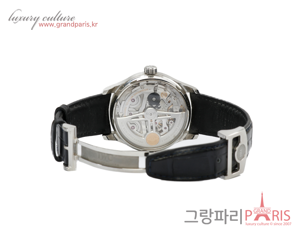 IWC 포르투기저 세븐데이즈 블루핸즈 IW500705