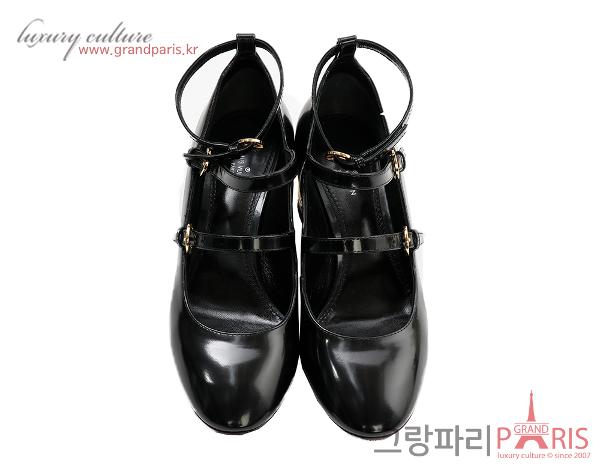 루이비통 블리스 멀티 스트랩 펌프스 블랙 36 1/2