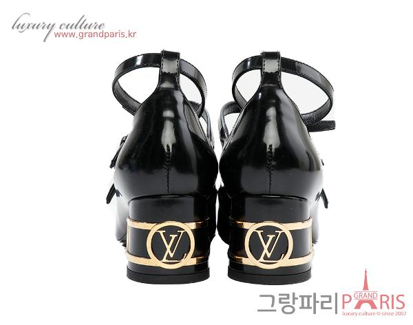 루이비통 블리스 멀티 스트랩 펌프스 블랙 36 1/2