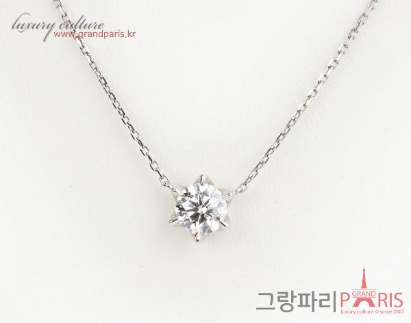 FINE JEWELRY 1.2ct 화이트골드 네크리스
