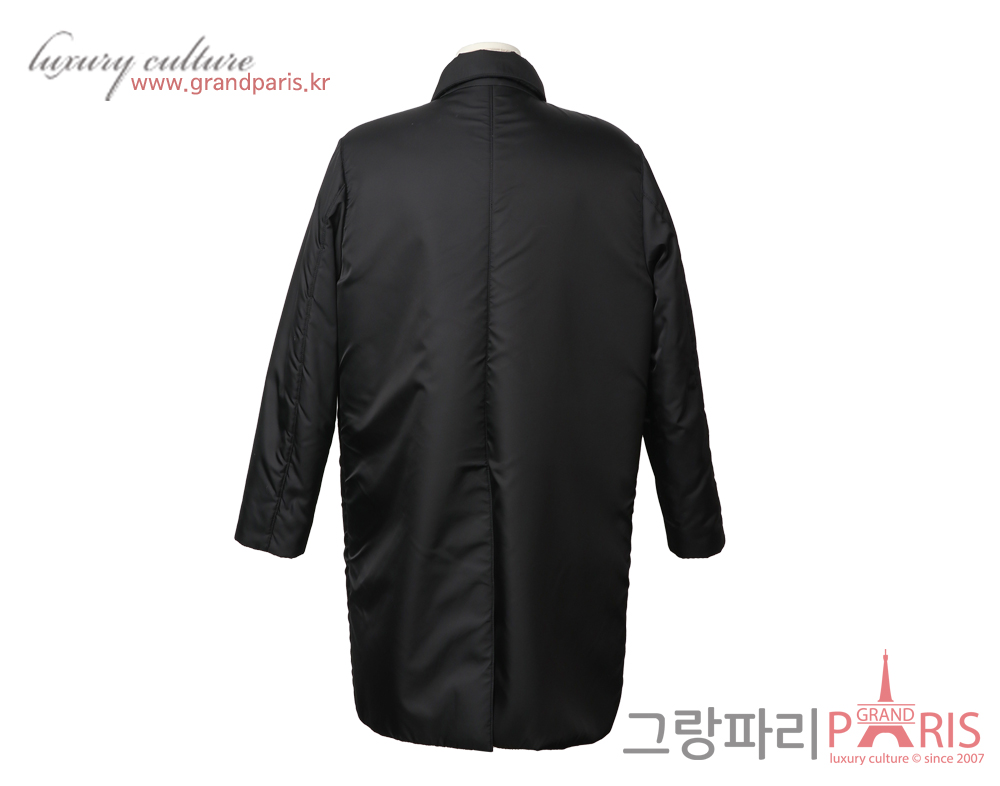 프라다 롱 다운 재킷 블랙 XL