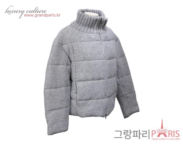 파비아나 필리피 펄 패딩 재킷 그레이 42