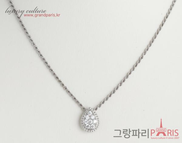 부쉐론 쎄뻥 보헴 펜던트 S 모티브 화이트골드