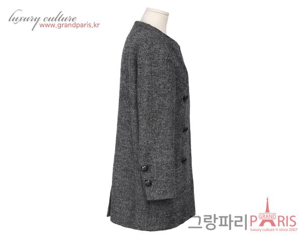 끌로에 하프 코트 블랙 34
