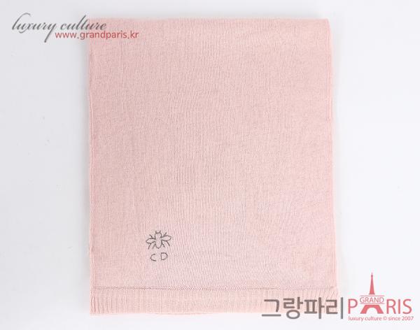 디올 캐시미어 머플러 핑크