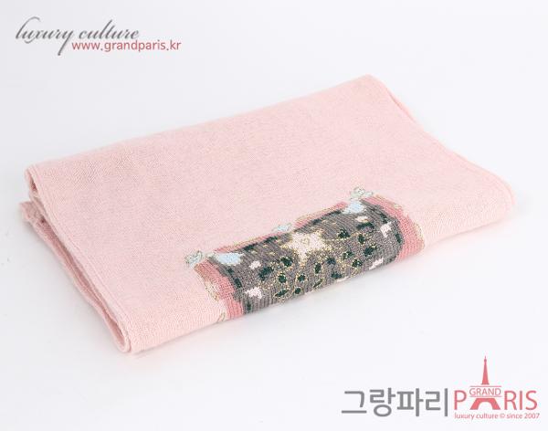 디올 캐시미어 머플러 핑크