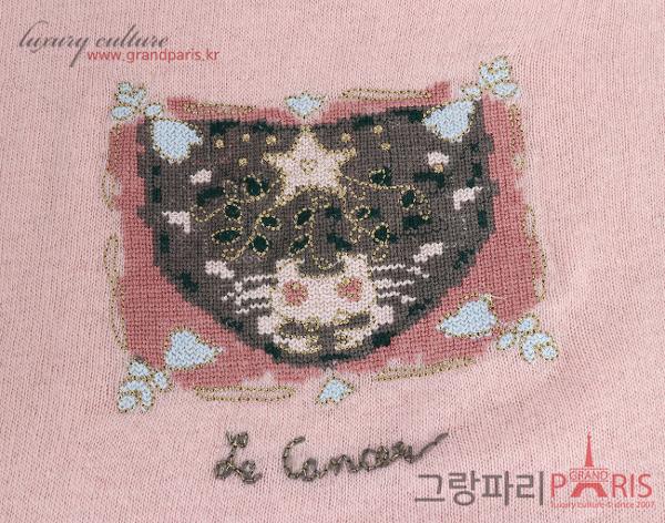 디올 캐시미어 머플러 핑크