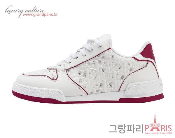 디올 원 스니커즈 화이트 푸시아 38 1/2