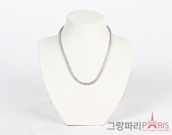 Finejewelry 테니스 네크리스 화이트골드 다이아몬드