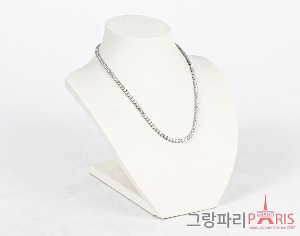 Finejewelry 테니스 네크리스 화이트골드 다이아몬드